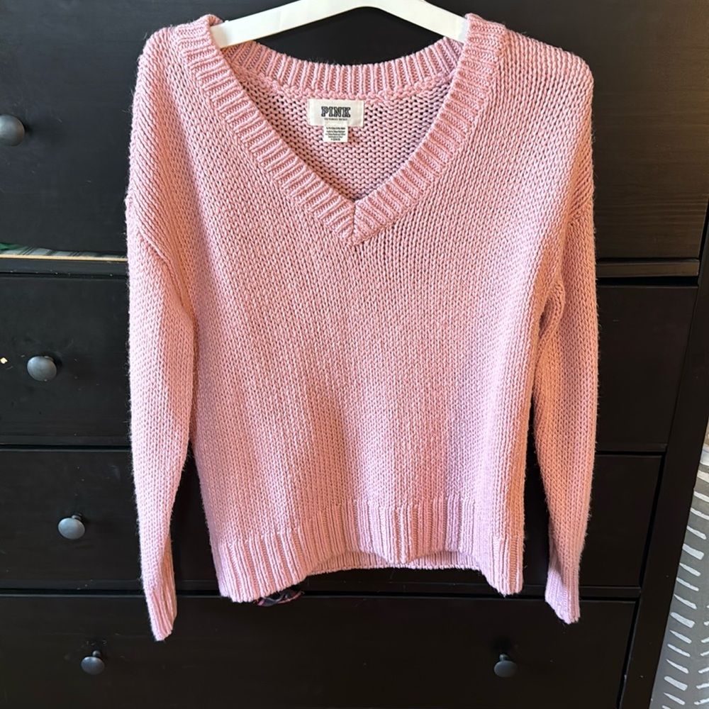pink sweater from brand Pink